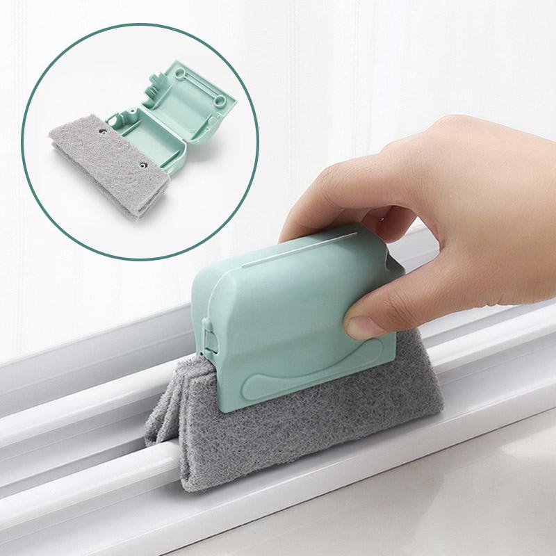 BowLift | Magical Door Window Groove Cleaning Brushes, 3 Pieces