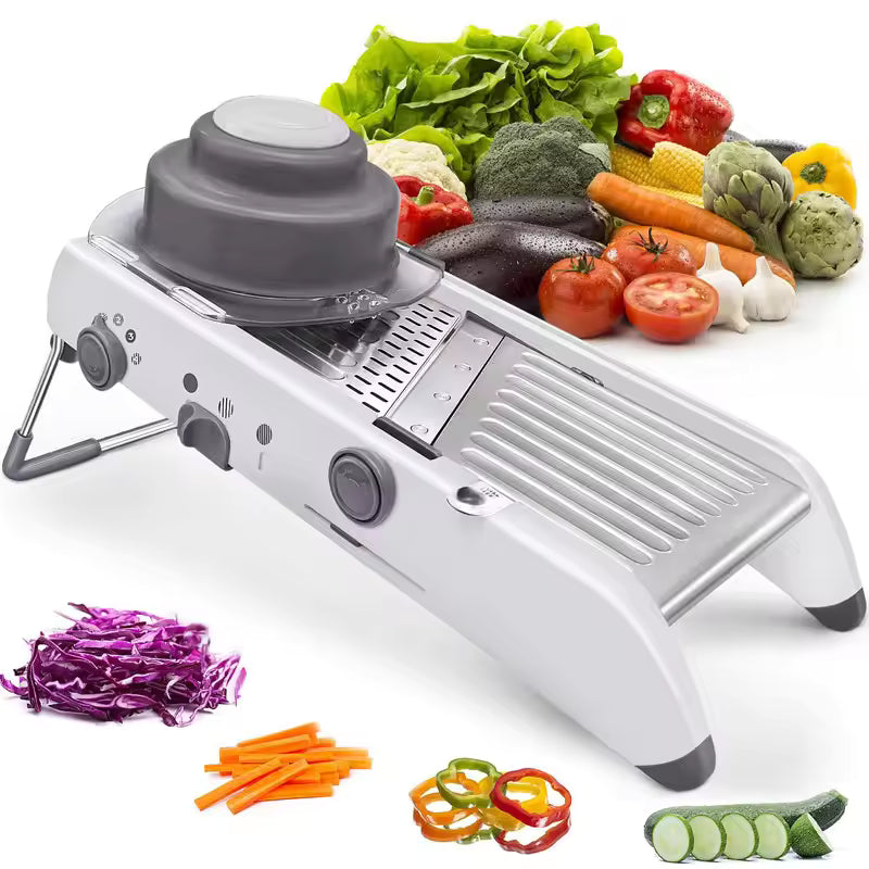 BowLift | Multi-Function Vegetable Dicer, Slicer, Grater & Salad Maker