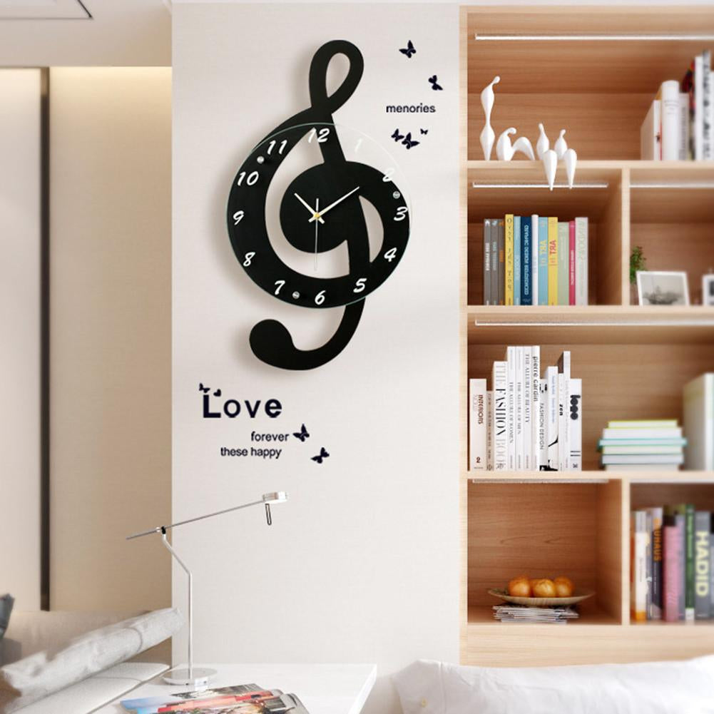 BowLift | TuneClock - G-Clef Musical Wall Timepiece