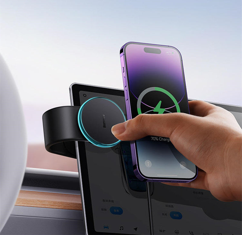 BowLift | Car-mounted Magnetic Foldable Wireless Phone Holder