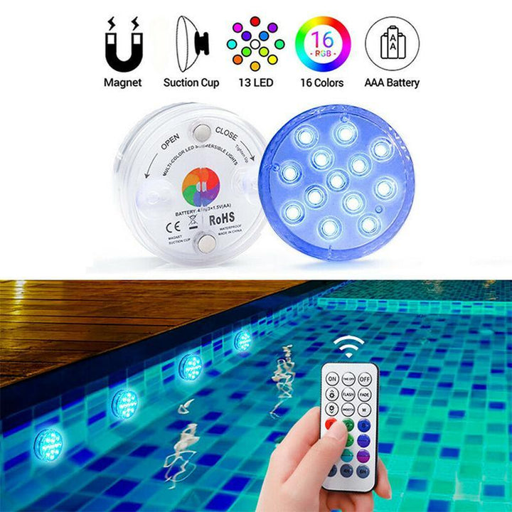 BowLift | Remote Control Waterproof Magnetic Suction Cup LED Light