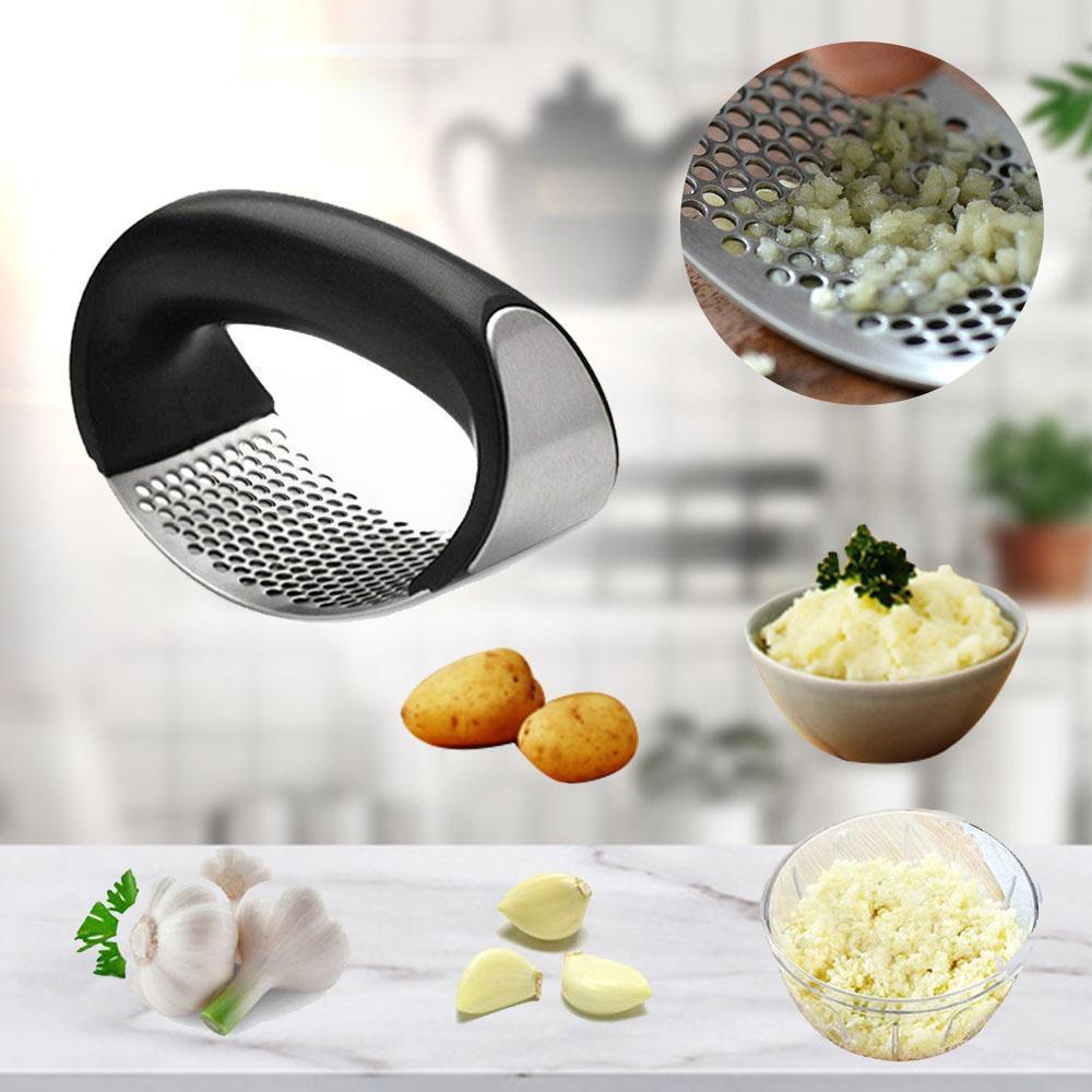 BowLift | Stainless Steel Garlic Press