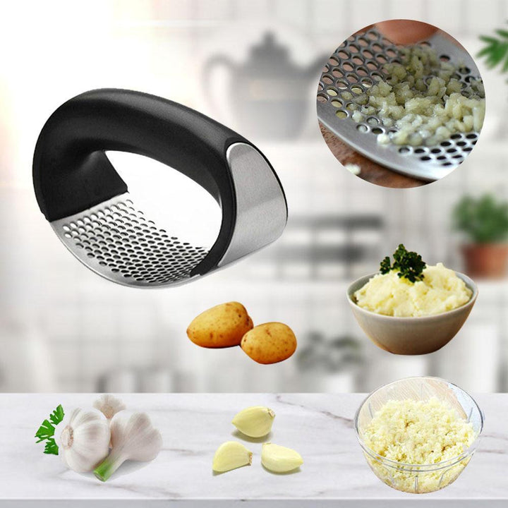 BowLift | Stainless Steel Garlic Press