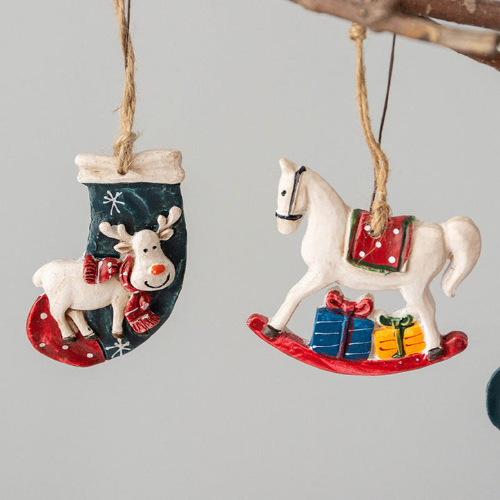 BowLift | Christmas Tree Hanging Resin Ornament Pendant