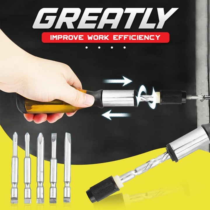 BowLift | Automatic Spiral Ratchet Screwdriver Set