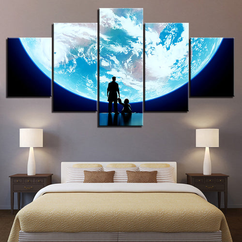 Big, Big World - Canvas Wall Art Painting | Bowlift