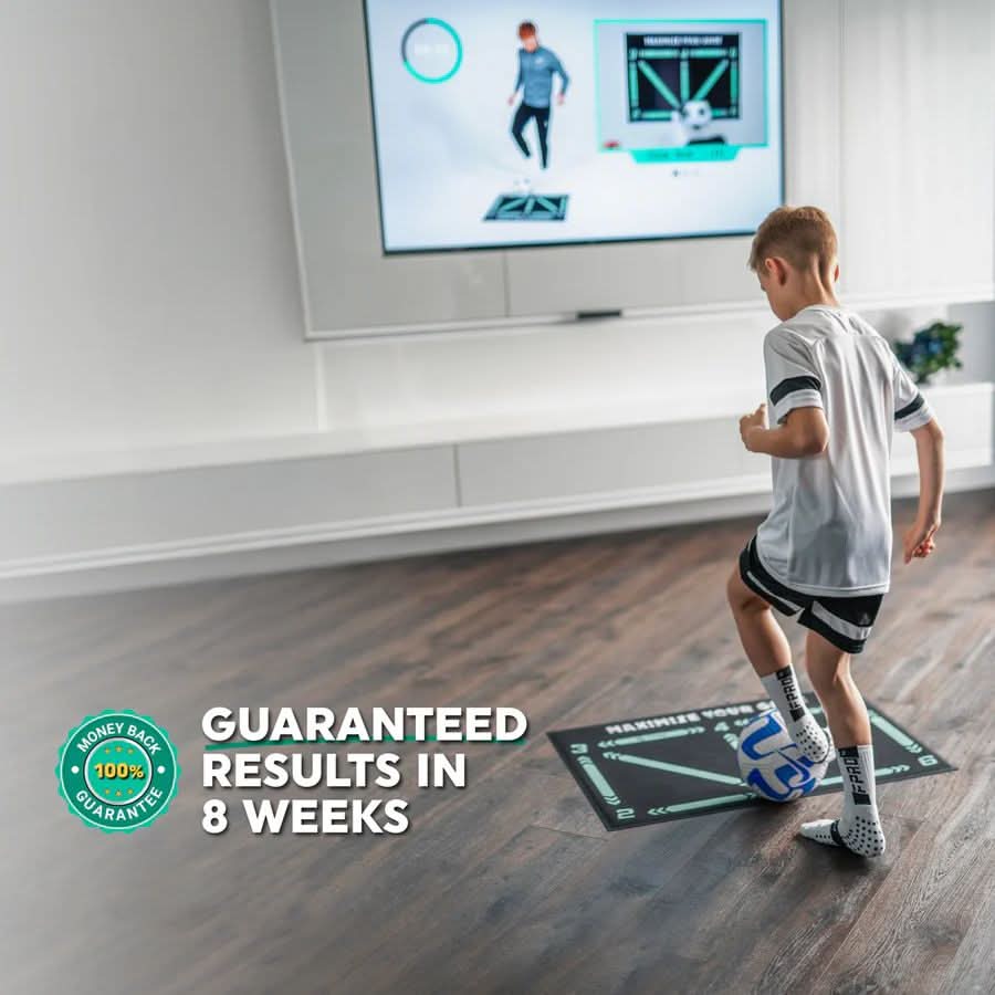 BowLift | slip football training mat - perfect for effective training at home