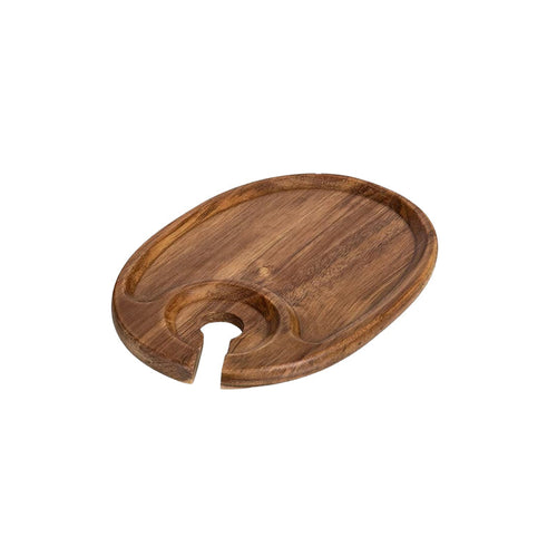 BowLift | Appetizer Plate with Wine Glass Holder