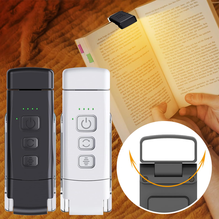 BowLift | Portable LED reading light to clip on
