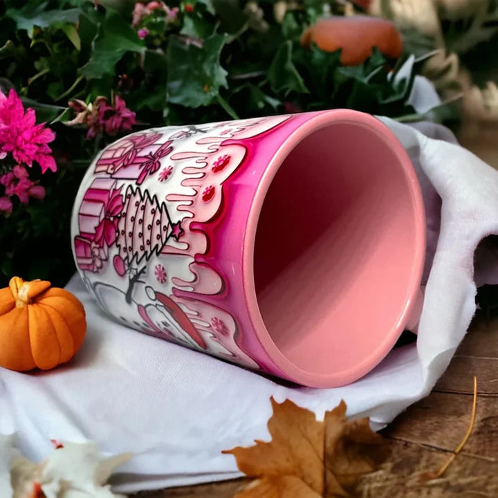 BowLift | Pumpkin Coffee Mug with Ghost