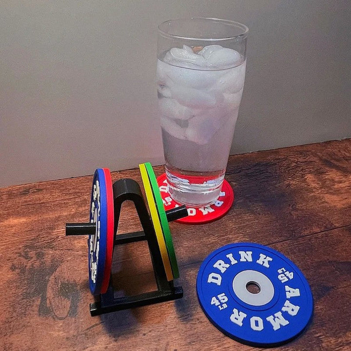 Weight Plate Coaster Set of 4 | Bowlift