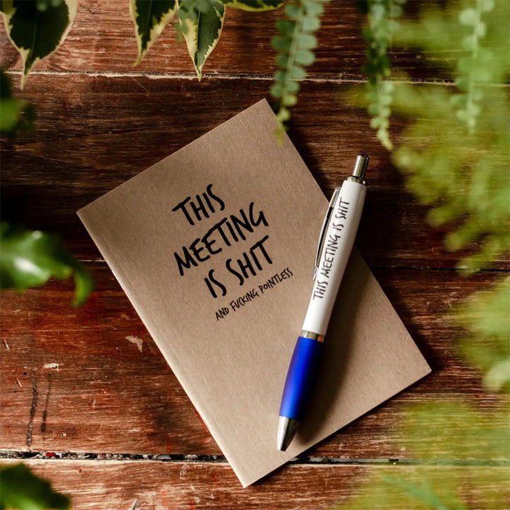 BowLift | Schimpf Notebook & Pen Set🤣