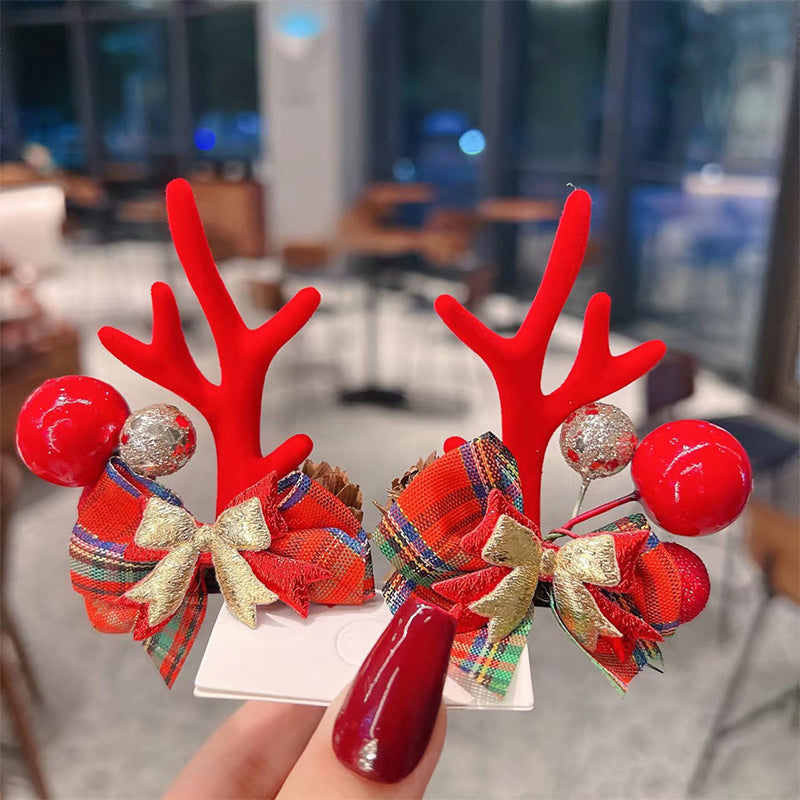 BowLift | Reindeer Antlers Xmas Hair Clip