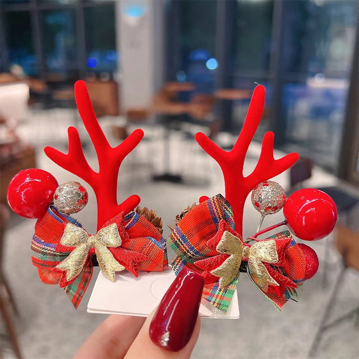 BowLift | Reindeer Antlers Xmas Hair Clip