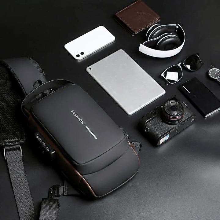 BowLift | Theft-proof shoulder bag with USB charging port