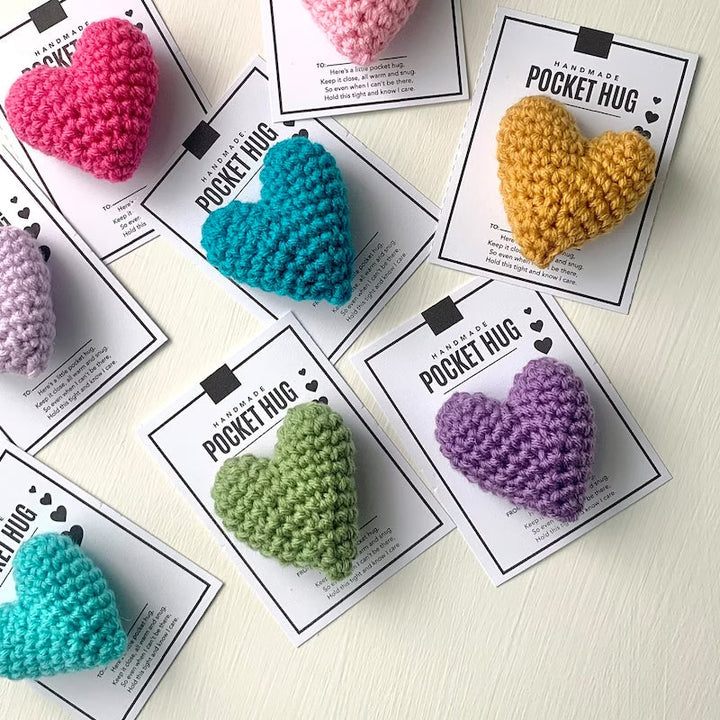 BowLift | Crocheted Heart Bag Hug