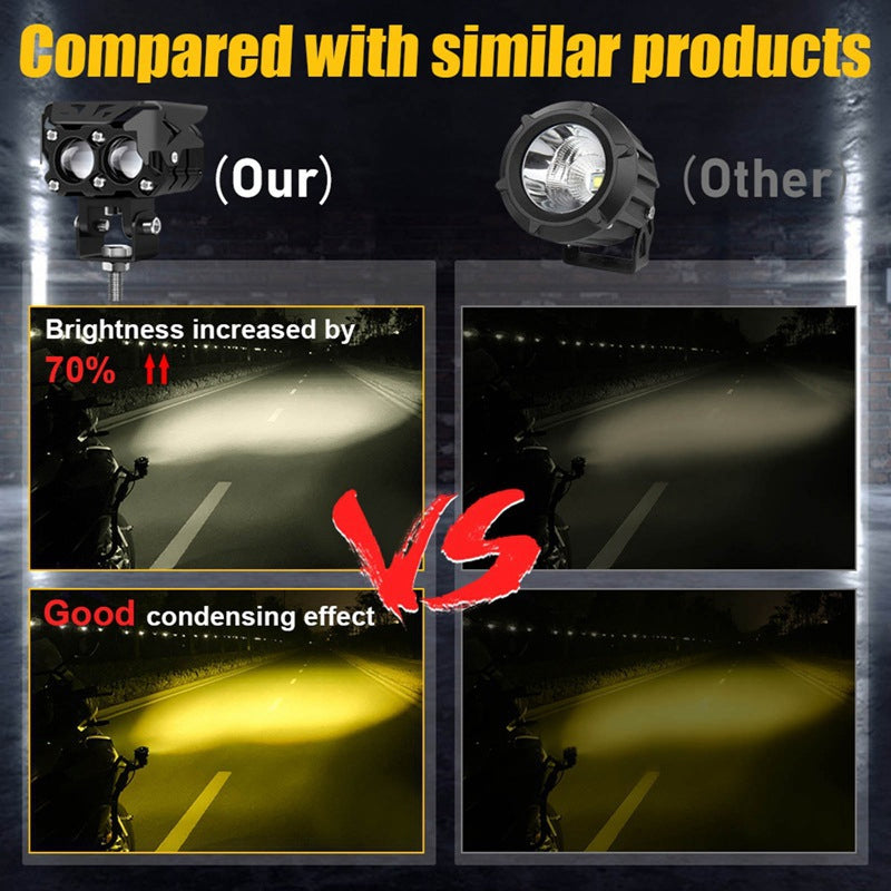 BowLift | Motorcycle Ride LED Auxiliary Light
