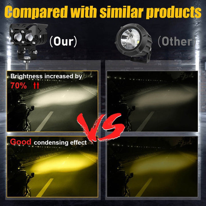 BowLift | Motorcycle Ride LED Auxiliary Light