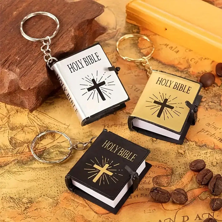 BowLift | Mini Book Bible Keychain