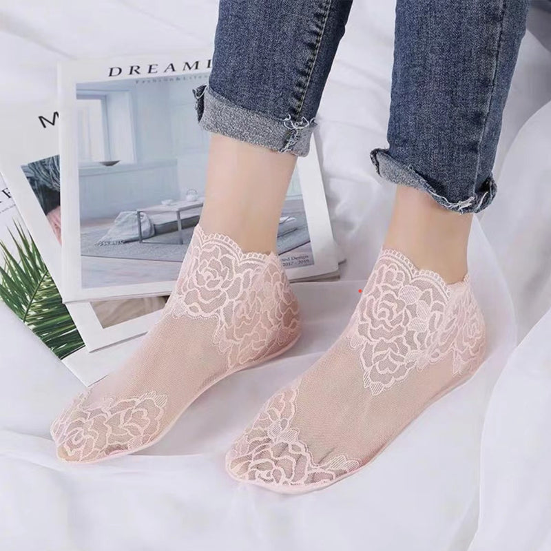 BowLift | New Ladies Fashion Lace Socks