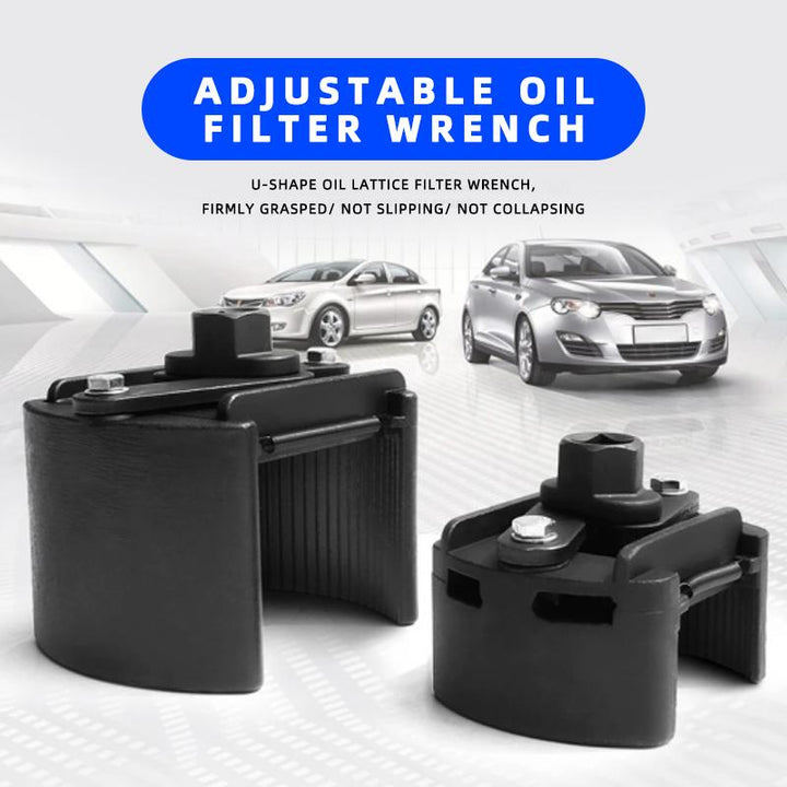 Adjustable oil filter wrench Bowlift