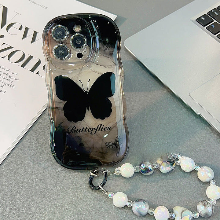 BowLift | Shockproof Wave Edge Butterfly Case for iPhone