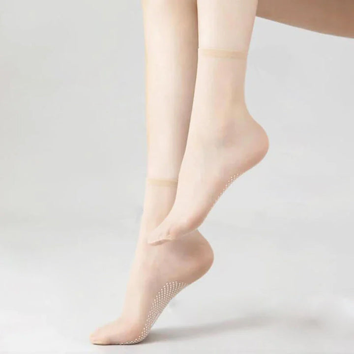 BowLift | Invisible, non-slip crystal silk socks