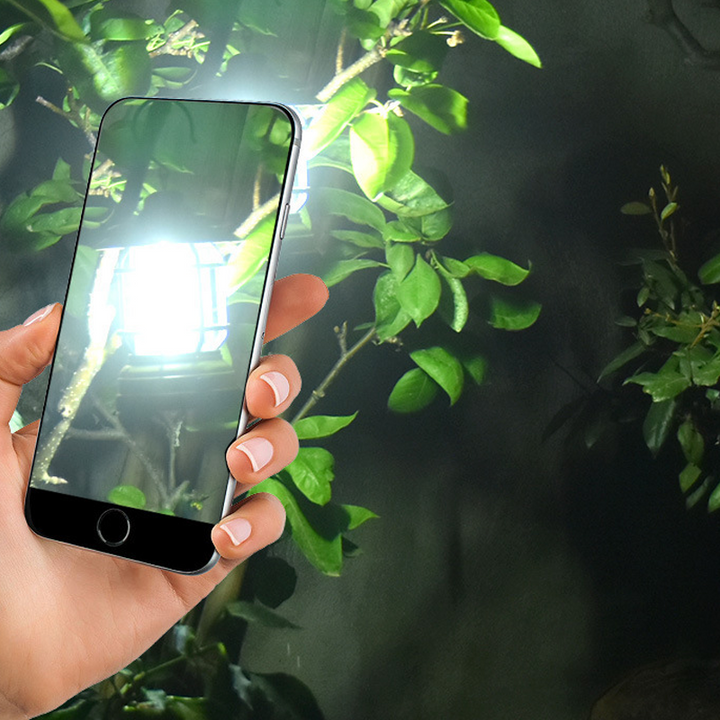 Portable multifunctional outdoor camping lamp | Bowlift