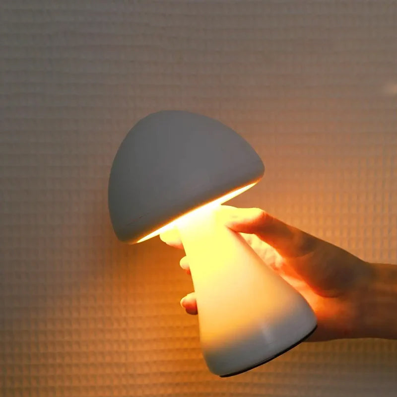 BowLift | LED rechargeable touch mushroom desk lamp