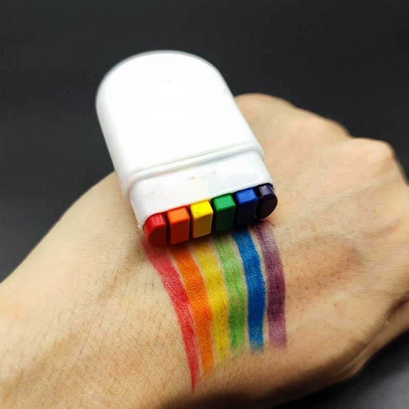 BowLift | Rainbow Face and Body Paint