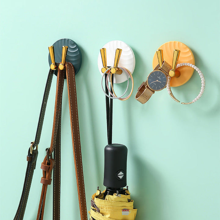 Toothbrush Holder Nail-Free Sticky Hook | Bowlift