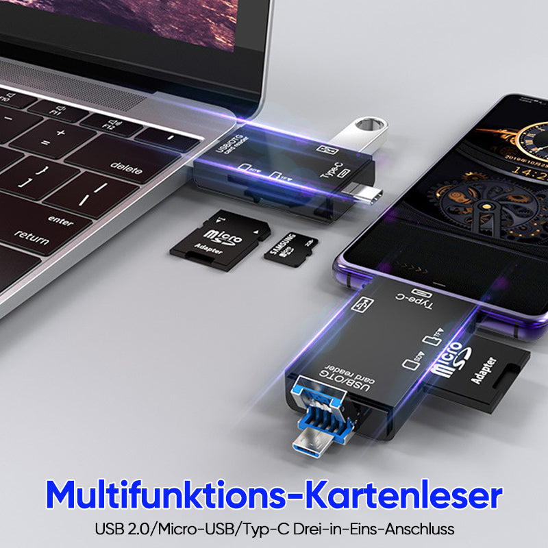 BowLift | 6-in-1 Card Reader