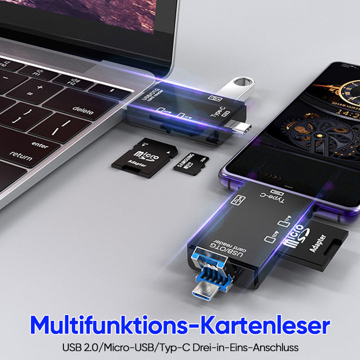 BowLift | 6-in-1 Card Reader