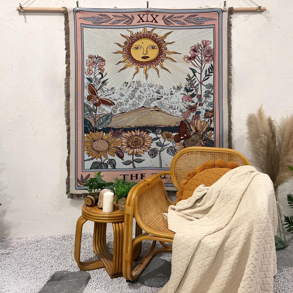 BowLift | Boho Sun Tapestry Blanket