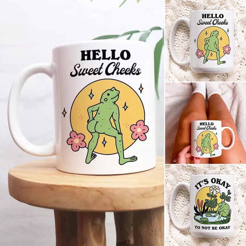 BowLift | Funny Frog Coffee Mug
