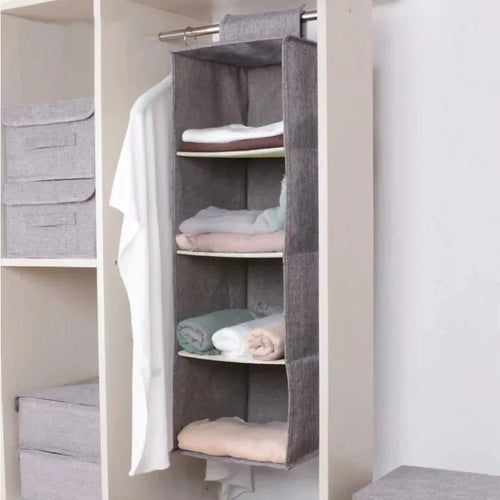 5 Layer Folding Hanging Shelves Bowlift