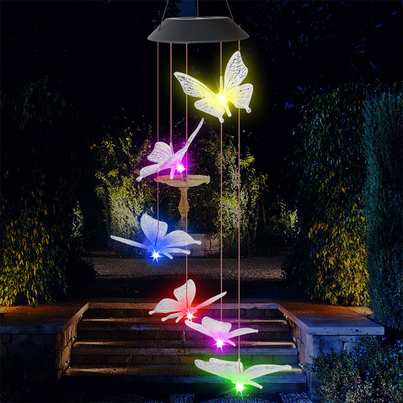 BowLift | Solar Butterfly Chandelier