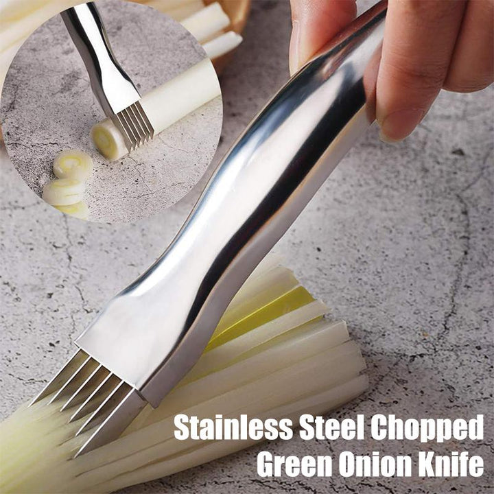 Stainless Steel Chopped Green Onion Knife | Bowlift