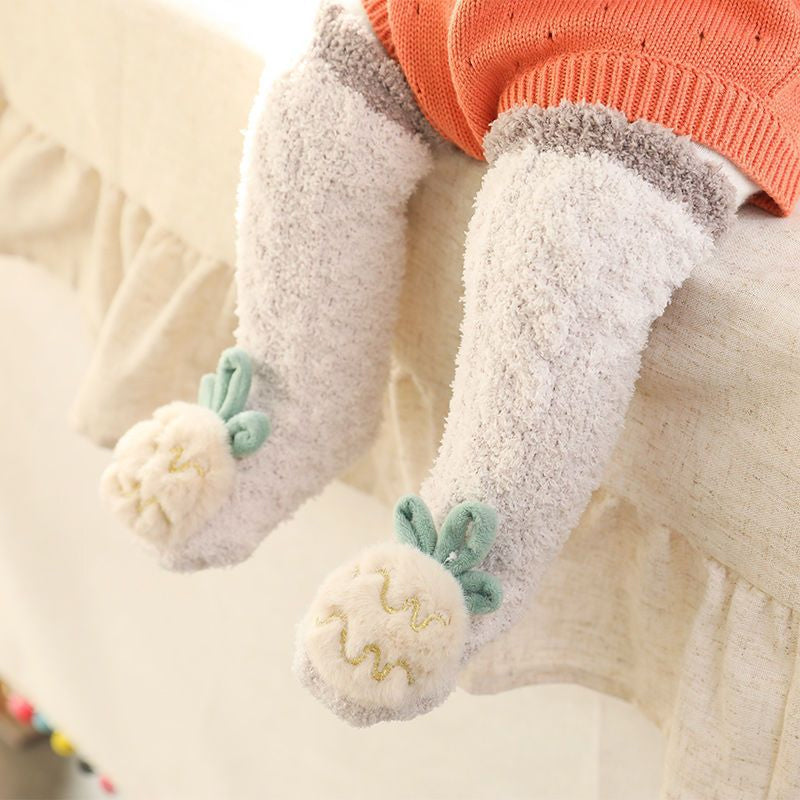 BowLift | Baby Winter Fluffy Fuzzy Socks