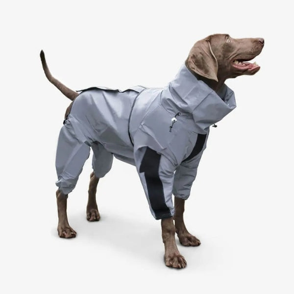 BowLift | Waterproof Dog Coat with Legs – Reflective Dog Rain Jacket for Small & Large Breeds | Best Rain Coat for Dogs UK