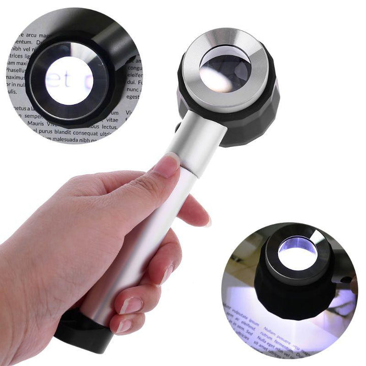 BowLift | 10X Magnifying Glass with Scale and LED Light