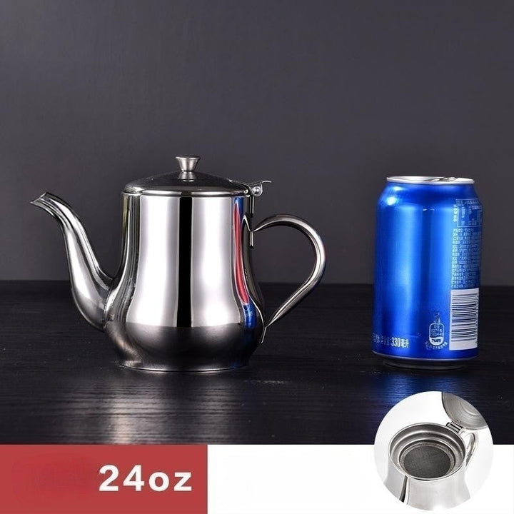 BowLift | Oil filter jug in stainless steel