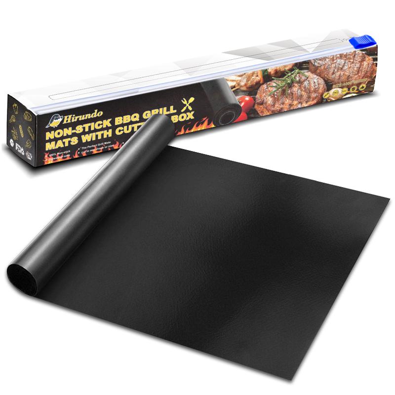 BowLift | Non-stick BBQ grill mats with cutting box