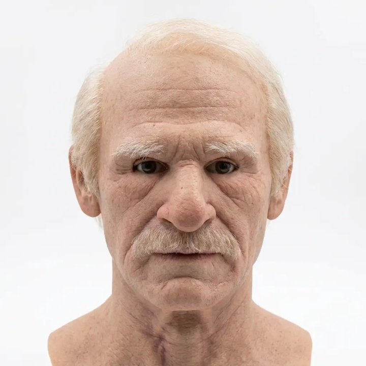BowLift | Creepy Old Man Mask – Realistic Latex Halloween Mask for Adults
