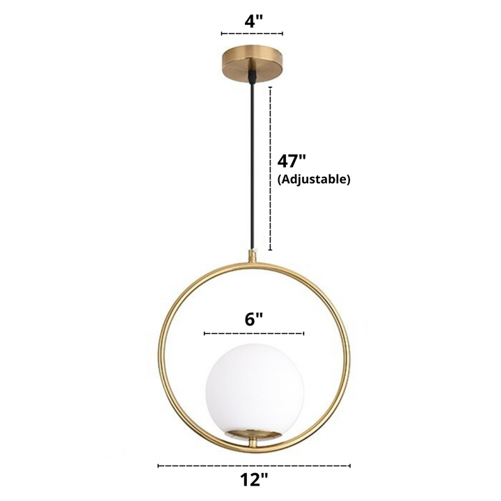 Nordic Glass Pendant Lamps | Bowlift
