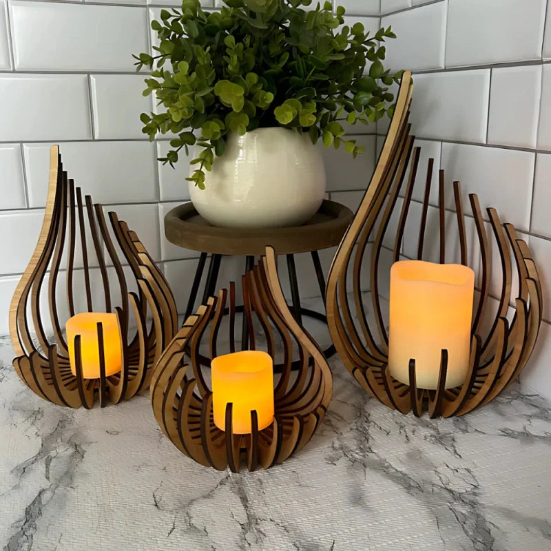 BowLift | GlimmerDrop Candle Holder