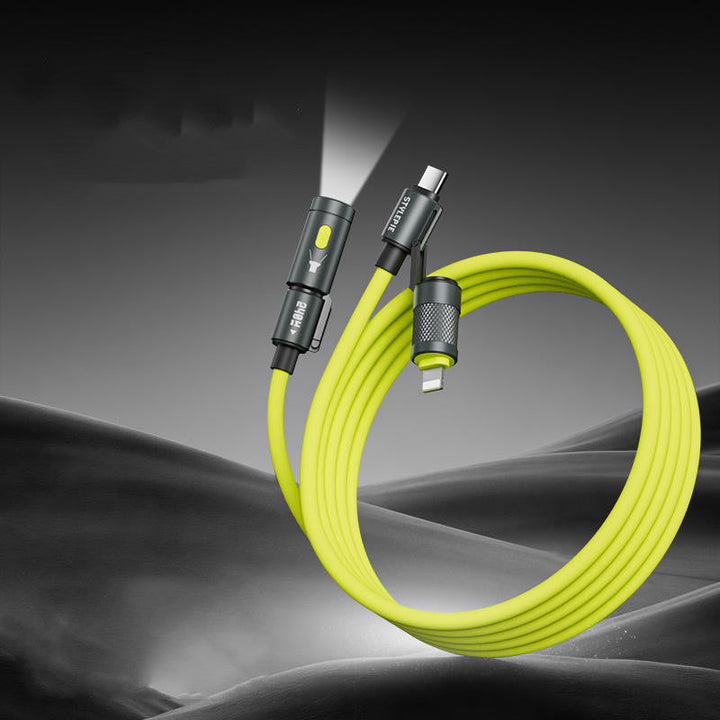 BowLift | Outdoor Camping LED Lighting 3-in-1 Charging Cable