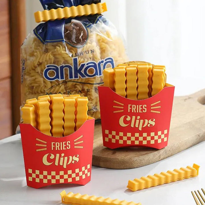 BowLift | Funny magnetic French fries food closure clip