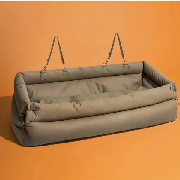 BowLift | Large Deluxe Car Dog Bed | Back Seat Extender & Car Seat Protection