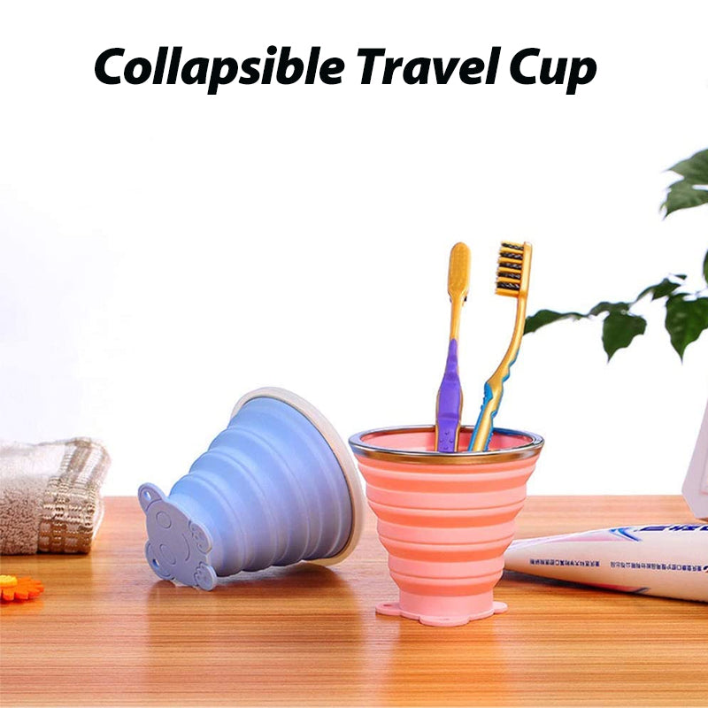 BowLift | Silicone Folding Water Cups with Lids